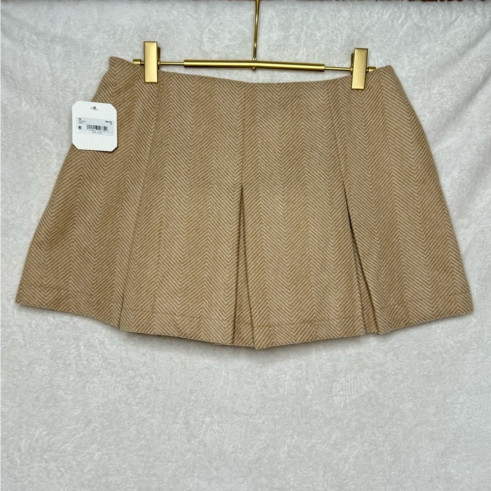 Altar'd State Camel Mini Skirt